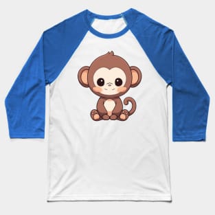 Cute little monkey Baseball T-Shirt